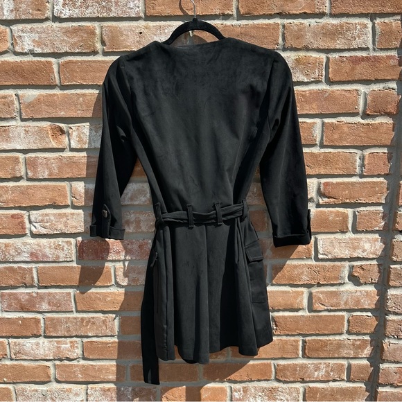 Zara Faux Suede Romper - Picture 3 of 6